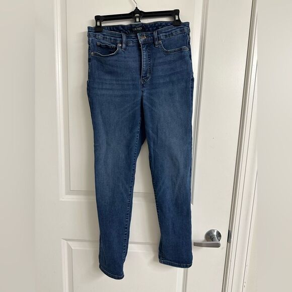 Lauren Ralph Lauren Blue Ankle Cropped Jeans - Picture 2 of 5